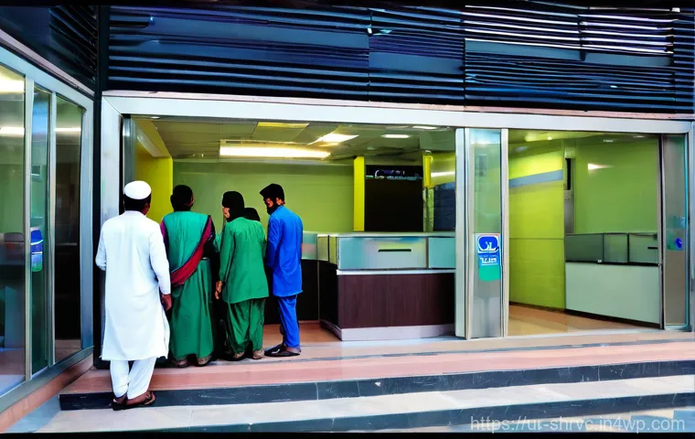 서비스 디자인 사고를 통한 사회적 가치 창출 - **Prompt:** A vibrant and welcoming government service center in Pakistan, designed with user-centri...