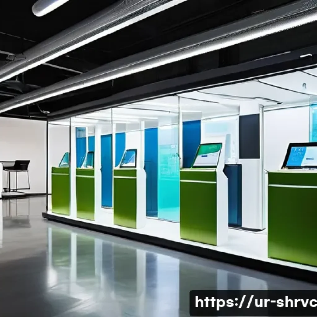 서비스 디자인 사고의 지속 가능성 평가 방법 - **Prompt 1: The Evolution of Service Design – A Contrast of Eras**
    "A modern, well-lit office sp...