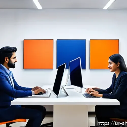 서비스 디자인 사고의 시각적 아이디어 발상 - A vibrant, professional service design concept showcasing the strategic use of color to capture user...